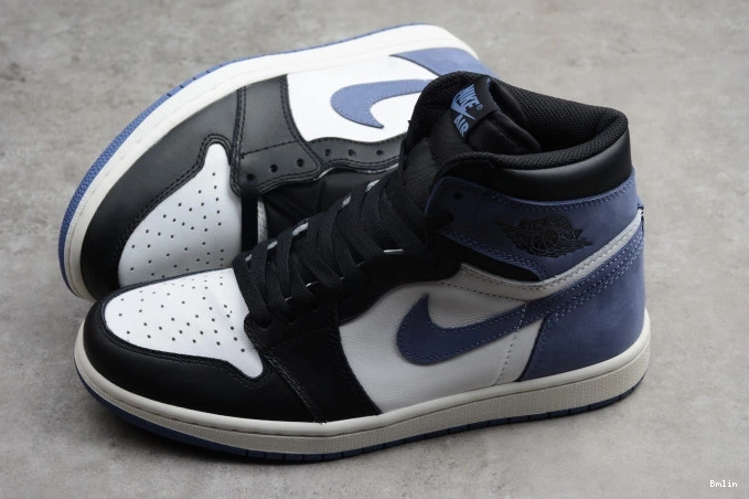 Bmlin shoes 1 Retro Air Moon OG 555088-115 Blue High Jordan 0701